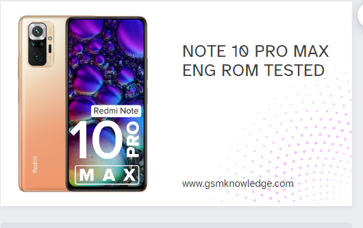 NOTE 10 PRO MAX ENG ROM